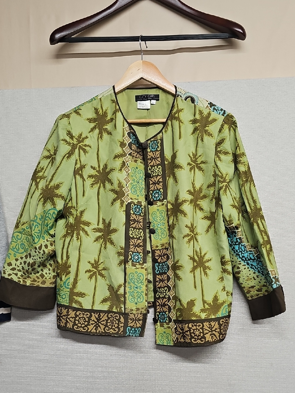 CITY GIRL BY NANCY BOLEN SILK JACKET BFPM-05-032
